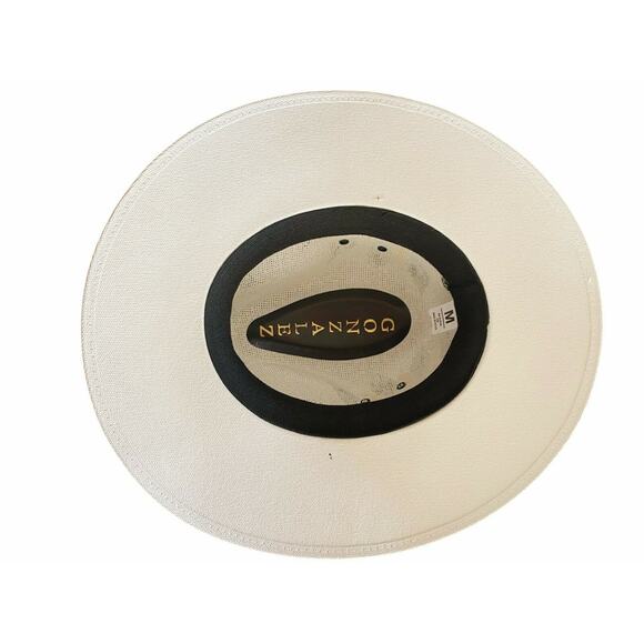 MEXICAN Artisanal Hat Handpainted Fedora Floral Sunflower Sombrero Panama Boho M - Picture 7 of 9